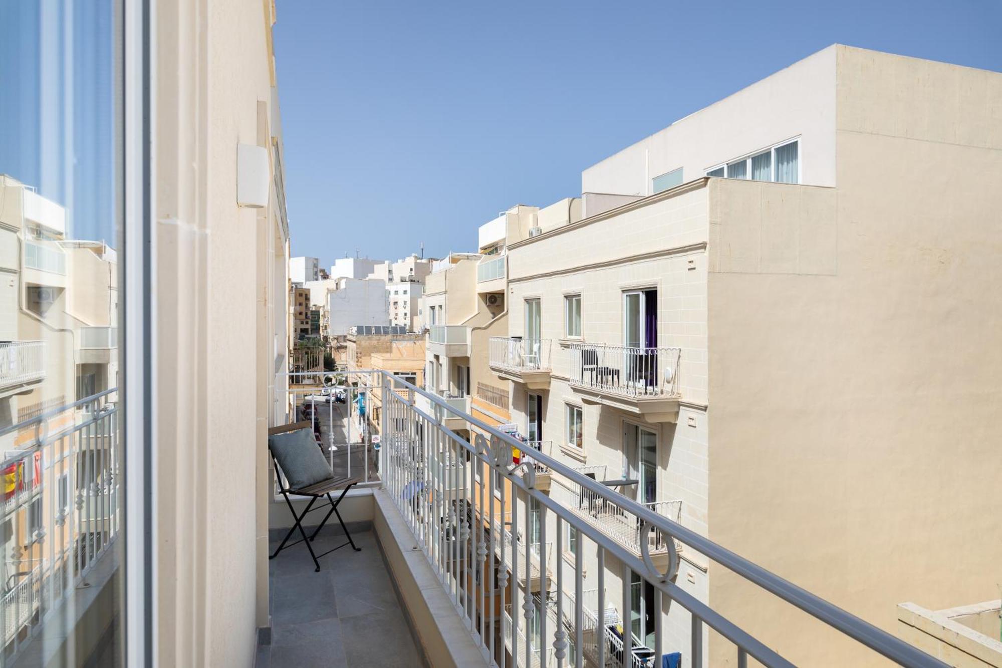 Edka Suites - Modern Sunlit 2Bd Apartments With Balconies - Close To Sliema Promenade, St Julian'S & St Georges Bay Gzira 外观 照片