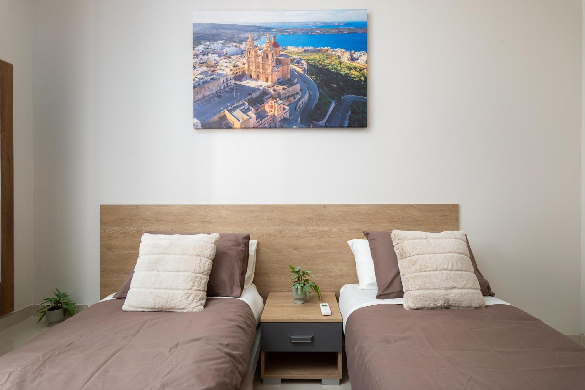 Edka Suites - Modern Sunlit 2Bd Apartments With Balconies - Close To Sliema Promenade, St Julian'S & St Georges Bay Gzira 外观 照片