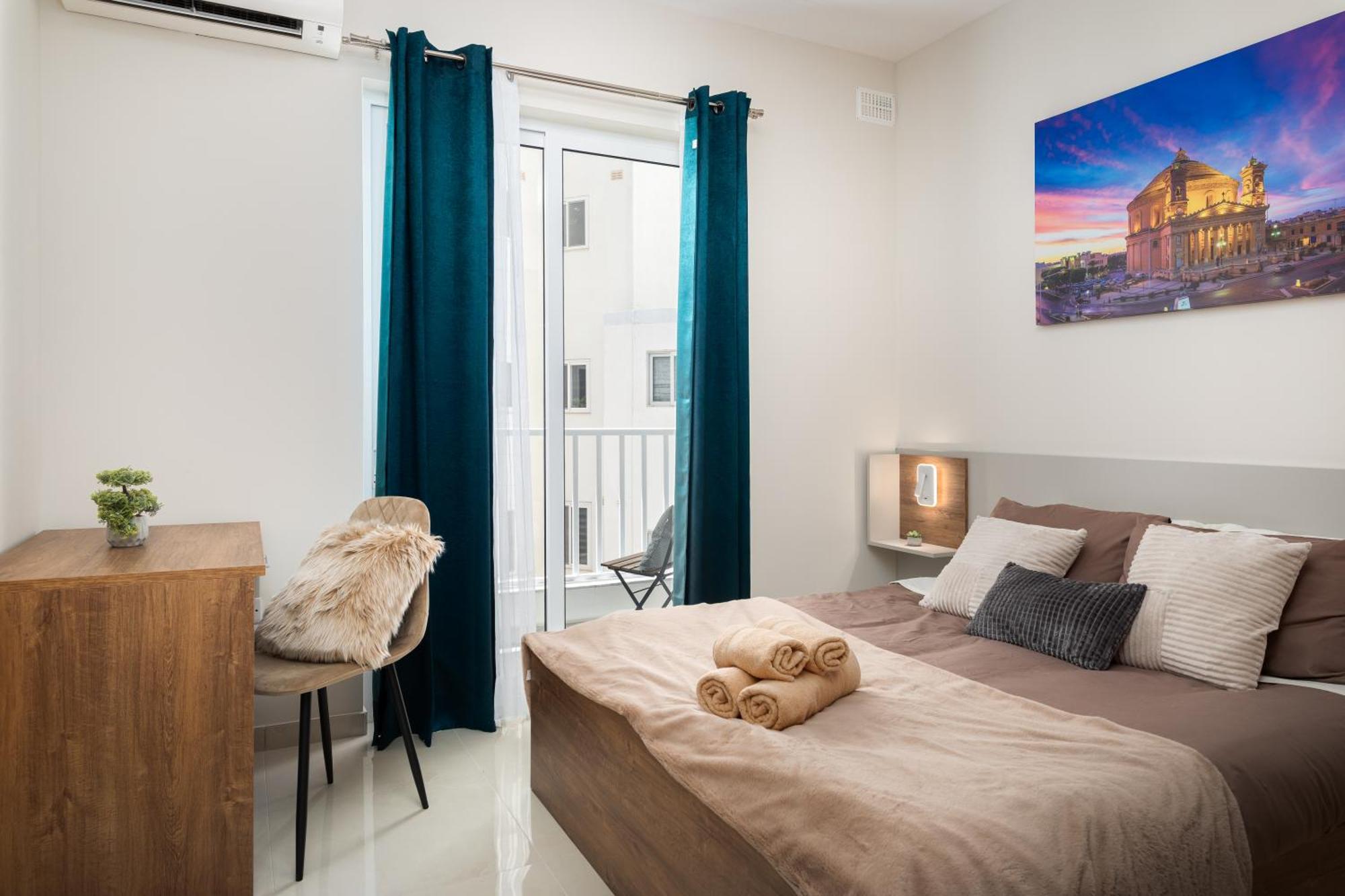 Edka Suites - Modern Sunlit 2Bd Apartments With Balconies - Close To Sliema Promenade, St Julian'S & St Georges Bay Gzira 外观 照片