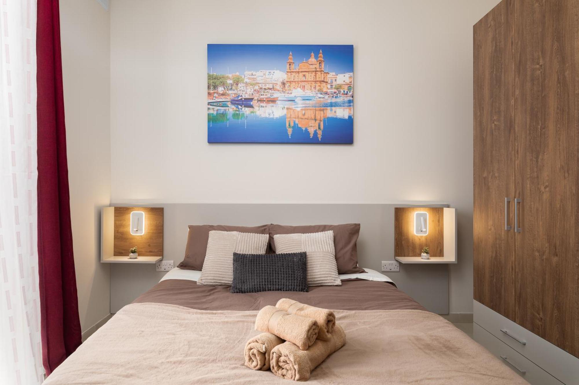 Edka Suites - Modern Sunlit 2Bd Apartments With Balconies - Close To Sliema Promenade, St Julian'S & St Georges Bay Gzira 外观 照片